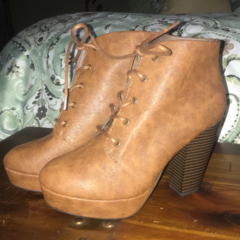 bootie heels
